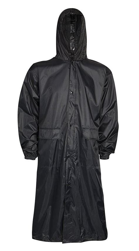 men's waterproof mac with hood.